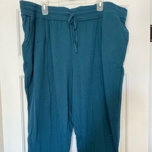 NWT teal joggers